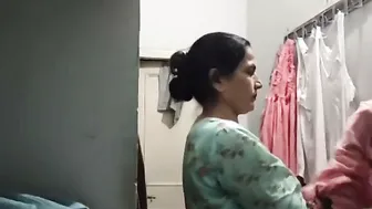 Son Catches Mom Changing Her Dress And Records It