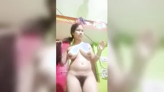 Hairy Pussy Village Gf Making Nude Video Showing Everything
