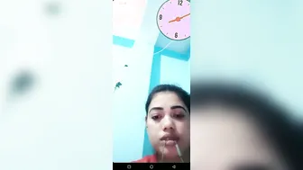 GF Stripping Nude On Video Call For Her Boyfriend