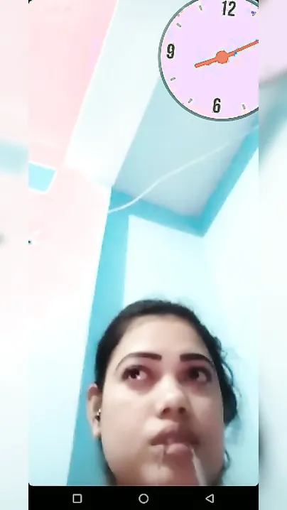 GF Stripping Nude On Video Call For Her Boyfriend