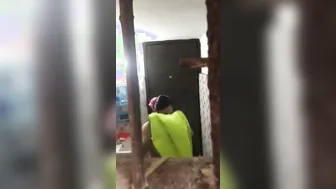 Busty Milf Caught Bathing By Horny Neighbor Watching