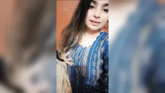Horny Slut Biting Lips Showing Off Her Perfect Tits