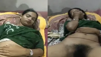 Boyfriend Filming Shy Gf Hairy Pussy Before Fucking