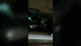 Neighbor Slut Flashing Her Tits Before Taking A Bath