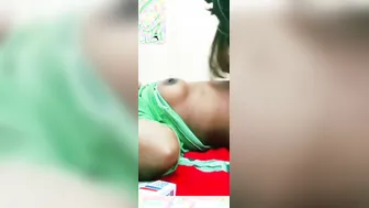Best Friends Kissing And Playing With Tits Together