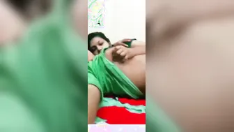 Best Friends Kissing And Playing With Tits Together