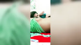 Best Friends Kissing And Playing With Tits Together