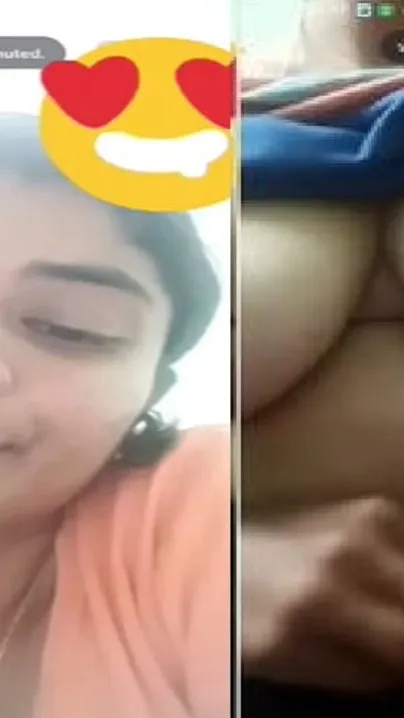My Girl Showing Off Her Big Tits On Webcam For Me