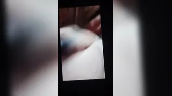 GF With Dark Nipples Fingering Herself Nude