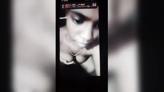 GF With Dark Nipples Fingering Herself Nude