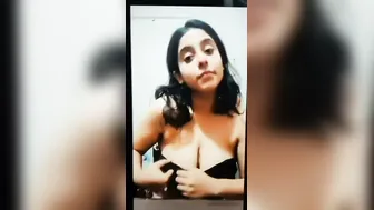 Gorgeous Slut Teasing Topless Trying To Seduce Me