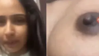 GF Stripping Naked During Our Video Chat Session