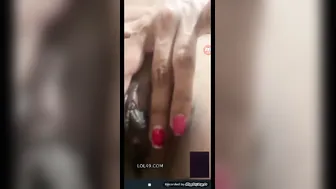 GF Stripping Naked During Our Video Chat Session