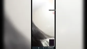 GF Stripping Naked During Our Video Chat Session