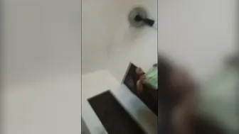 Wife Fresh From Shower Naked For Her Lover At Home