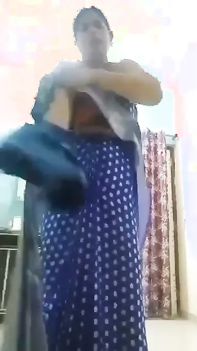 Teacher Stripping Out Of Saree Fingering Wet Pussy