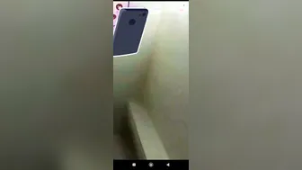 Perky Tits Girl Spreading Pussy Lips Wide Open