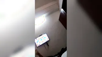 Curly Haired Gf Sucking Boyfriend Cock