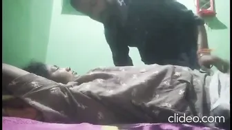 Wife Getting Her Tits Sucked Before Midnight Fuck Session