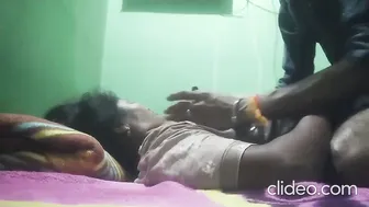 Wife Getting Her Tits Sucked Before Midnight Fuck Session