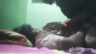 Wife Getting Her Tits Sucked Before Midnight Fuck Session