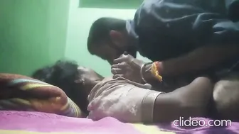 Wife Getting Her Tits Sucked Before Midnight Fuck Session