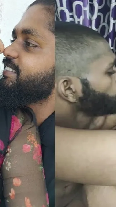 Girl Kissing Lover Flashing Big Tits