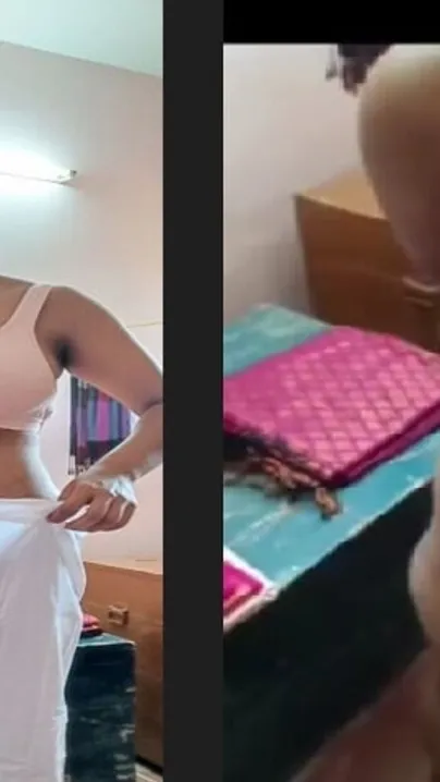 Married Wife Dropping Towel For Her Secret Lover Caught