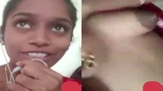 Skinny Married Wife Showing Perky Tits