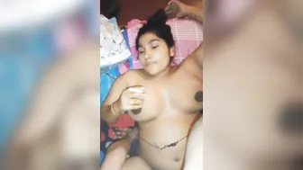 Smoking Whore Getting Pounded Hard At Client's Place