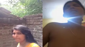 Village Slut Bathing Outdoors Before Riding My Thick Cock