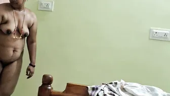 Wife Walking Naked In Bedroom Caught By Husband