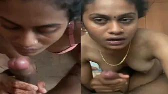 Wife Giving Sloppy Blowjob And Getting Pussy Eaten Out