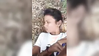 Gf Getting Fucked Outdoors In Leaked Amateur Video