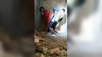 My Bhabhi Getting Slammed Against Wall In Standing Position