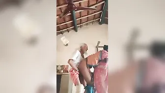 Older Indian Grandpa Caught Peeping On Young Couples