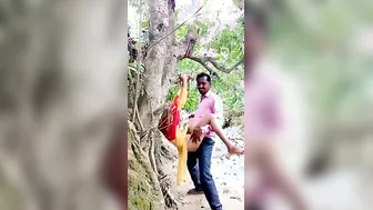 Hot Desi Couple Getting It On In Secluded Park Corner