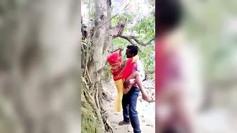 Hot Desi Couple Getting It On In Secluded Park Corner