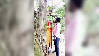 Hot Desi Couple Getting It On In Secluded Park Corner