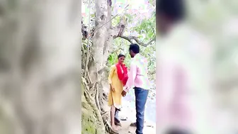 Hot Desi Couple Getting It On In Secluded Park Corner