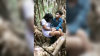 Wild Sex Session With My Wife In Backyard At Night