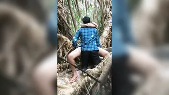 Wild Sex Session With My Wife In Backyard At Night