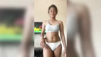 My Indian Gf Stripping Naked For Me In Bedroom