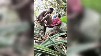 Desi Couple Lost In Jungle Fucking Wildly Naked