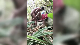 Desi Couple Lost In Jungle Fucking Wildly Naked