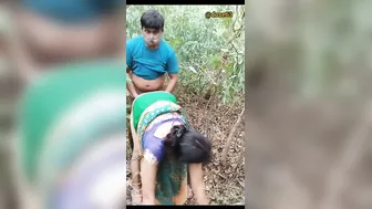 Indian Desi Couple Fucking Passionately Under Open Sky