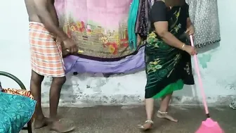 Tamil Maid Aunty Banged Hard By Owner In Secret