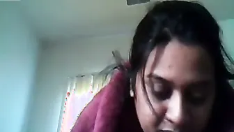 Married Woman Video Calling Hubby Overseas While I Fuck Her