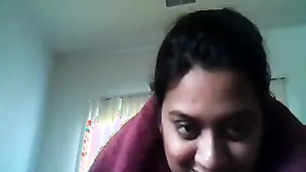 Married Woman Video Calling Hubby Overseas While I Fuck Her