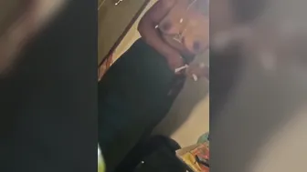 Tamil Aunty Caught Naked Changing Clothes And Gets Fucked